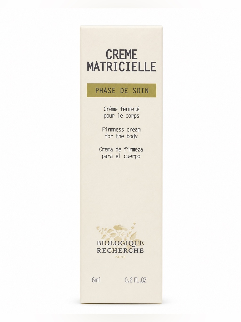 Biologique Recherche Creme Matricielle Firmness Body Cream - Cream 6ml